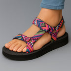 Sandalias | Rosa ortopédica