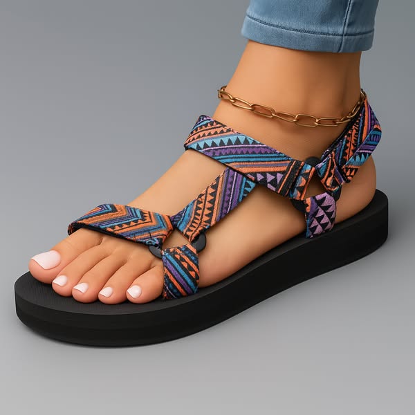 Sandalias | Rosa ortopédica